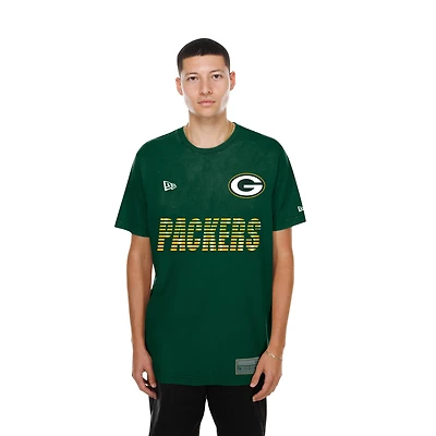 T-shirt New Era vert Green Bay Packers pour homme