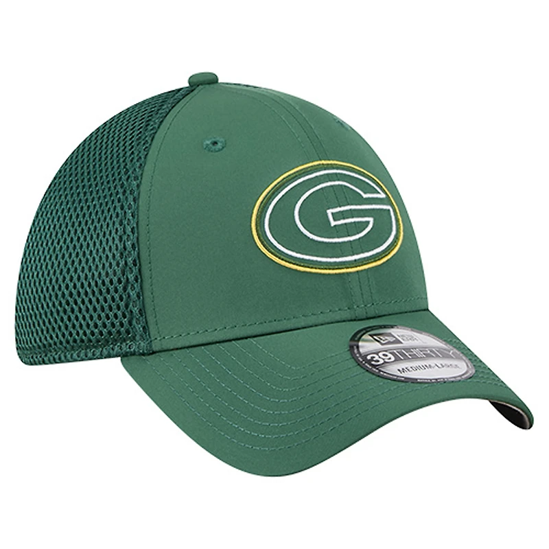 Casquette 39THIRTY Flex Outline Green Bay Packers de New Era pour homme
