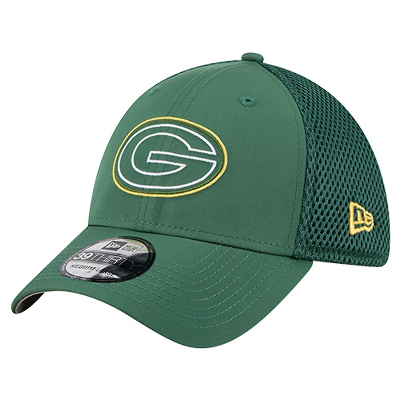 Casquette 39THIRTY Flex Outline Green Bay Packers de New Era pour homme