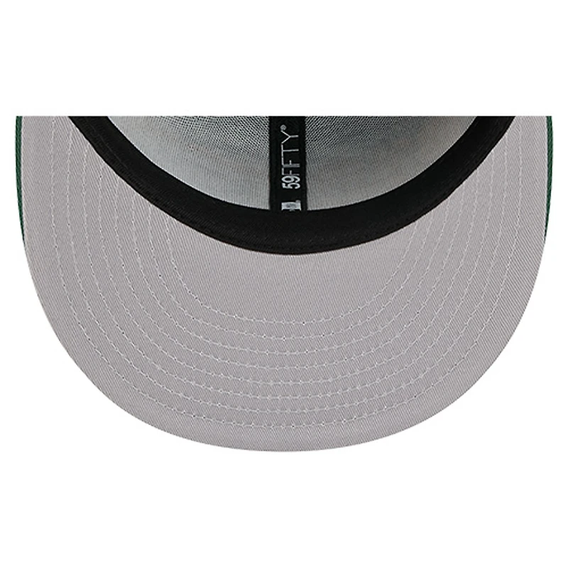 Casquette ajustée 59FIFTY verte des Packers de Green Bay pour homme New Era