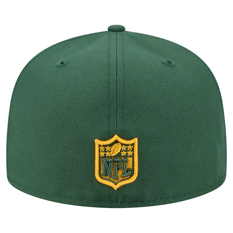 Casquette ajustée surdimensionnée 59FIFTY des Packers de Green Bay New Era pour homme