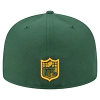 Casquette ajustée surdimensionnée 59FIFTY des Packers de Green Bay New Era pour homme