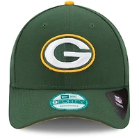 Casquette ajustable The League 9FORTY Green Bay Packers New Era pour homme, vert