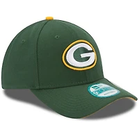 Casquette ajustable The League 9FORTY Green Bay Packers New Era pour homme, vert