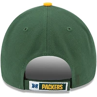 Casquette ajustable The League 9FORTY Green Bay Packers New Era pour homme, vert