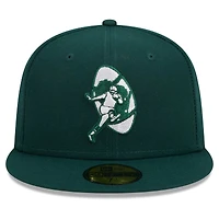 Casquette ajustée 59FIFTY principale Throwback Main des Packers de Green Bay New Era pour hommes