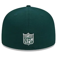 Casquette ajustée 59FIFTY principale Throwback Main des Packers de Green Bay New Era pour hommes