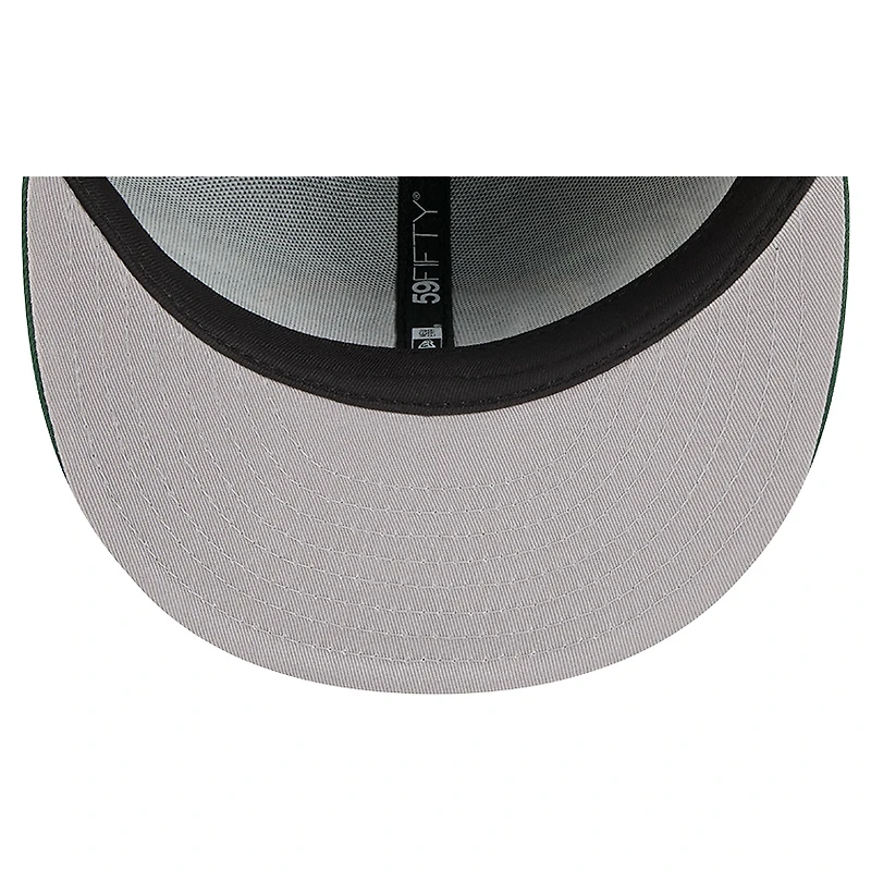 Casquette ajustée Tri-Hit 59FIFTY verte des Packers de Green Bay pour homme New Era