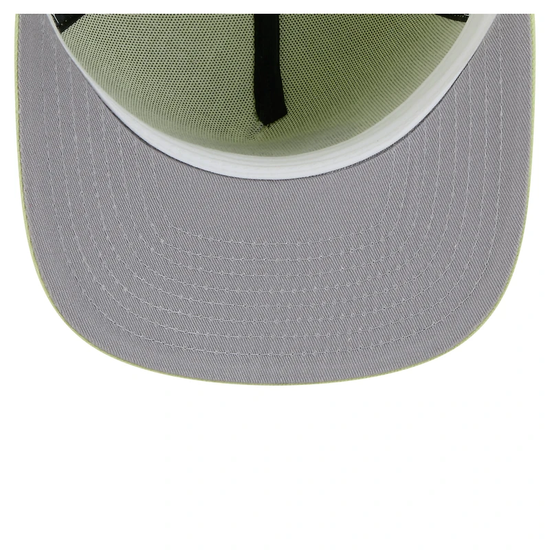 Casquette ajustée A-Frame 59FIFTY pour homme New Era Green Bay Packers Color Pack vert clair