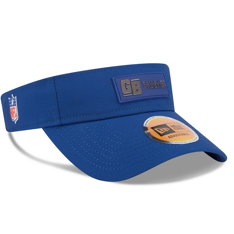 Visière classique 1923 pour homme New Era bleu marine des Green Bay Packers