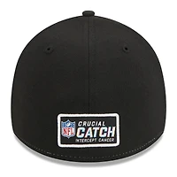 Casquette flexible NFL Crucial Catch 39THIRTY New Era pour hommes, rose, Green Bay Packers 2023
