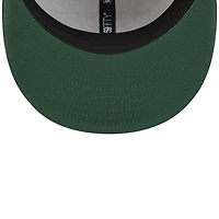 Casquette ajustée 59FIFTY historique New Era Stone/Green Green Bay Packers 2024 Sideline pour hommes