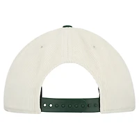 Men's New Era  Stone Green Bay Packers  Loyal Corduroy 9SEVENTY Adjustable Hat