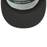Men's New Era White/Black Green Bay Packers 2025 Inspire Change Split Panel 9FIFTY Snapback Hat