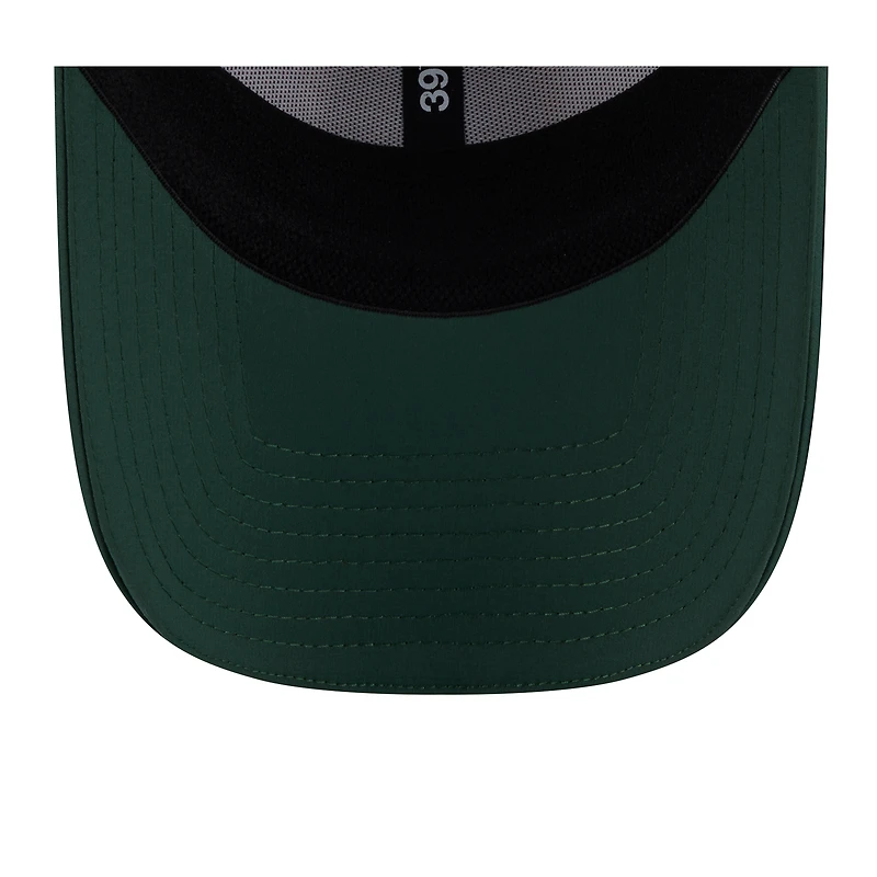 Men's New Era  White/Green Green Bay Packers 2025 NFL Training Camp 39THIRTY Flex Hat
