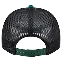Men's New Era White/Green Green Bay Packers Foodie 9FIFTY A-Frame Trucker Snapback Hat