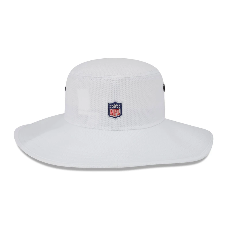 Chapeau bob Panama pour homme Green Bay Packers 2023 NFL Training Camp New Era - Blanc