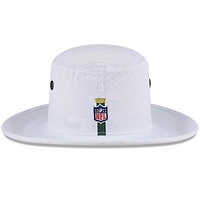 Chapeau bob Panama New Era pour homme, blanc, Green Bay Packers 2024 NFL Training Camp