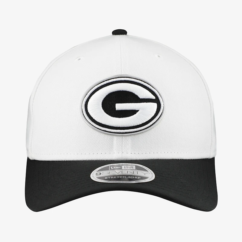 Men's New Era  White Green Bay Packers 2026 NFL Draft 9SEVENTY COOLERA Adjustable Hat