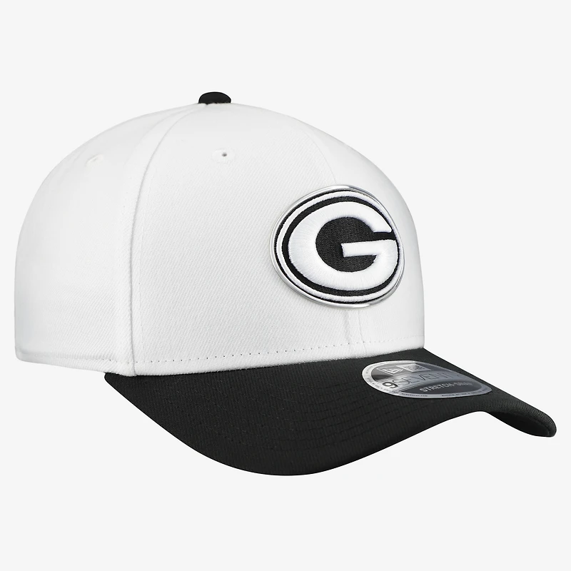 Men's New Era  White Green Bay Packers 2026 NFL Draft 9SEVENTY COOLERA Adjustable Hat