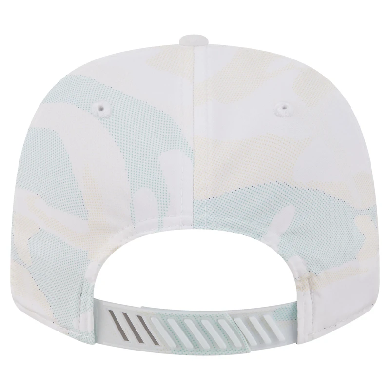 Men's New Era White Green Bay Packers Camo Rope 9SEVENTY Adjustable Hat