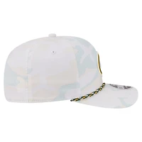 Casquette ajustable New Era Green Bay Packers Camo Rope 9SEVENTY blanche pour homme
