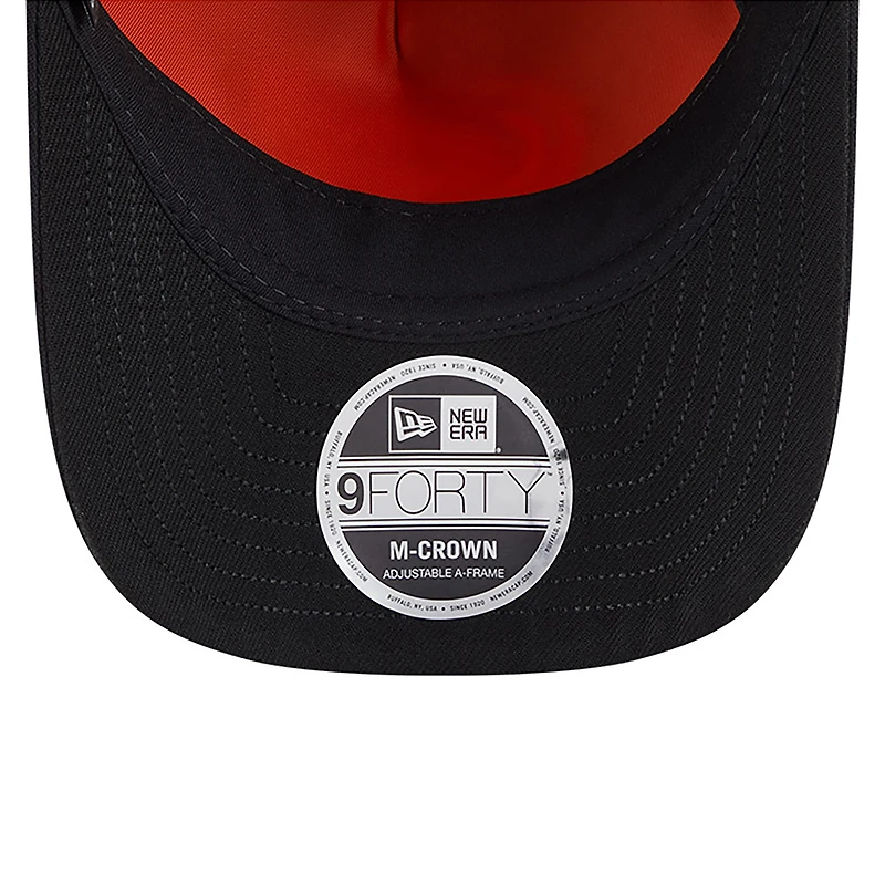 Casquette ajustable A-Frame 9FORTY noire New Era x Alpha Industries pour homme des Green Bay Packers