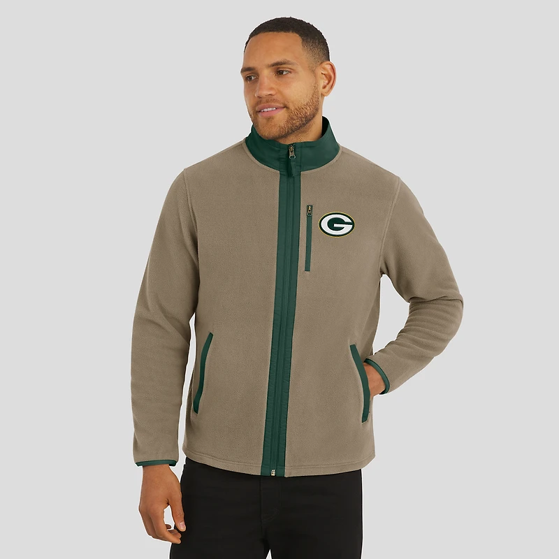 Veste polaire épaisse à fermeture éclair complète pour homme, collection NFL x Darius Rucker par Fanatics