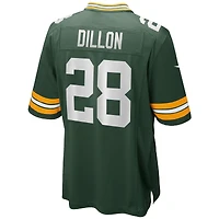 Men's Nike AJ Dillon Green Bay Packers Team Game Jersey