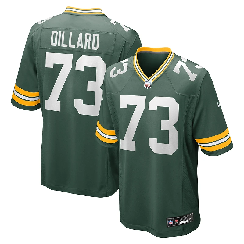 Men's Nike Andre Dillard Green Bay Packers Game Jersey