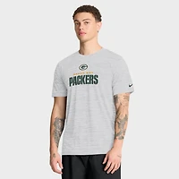T-shirt de course Nike Ash Green Bay Packers Velocity Endurance Dri-FIT pour homme