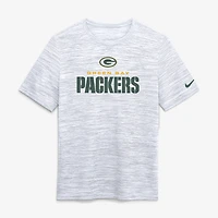 T-shirt de course Nike Ash Green Bay Packers Velocity Endurance Dri-FIT pour homme