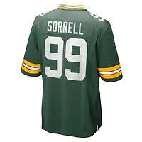 Men's Nike Barryn Sorrell  Green Bay Packers Team Game Jersey