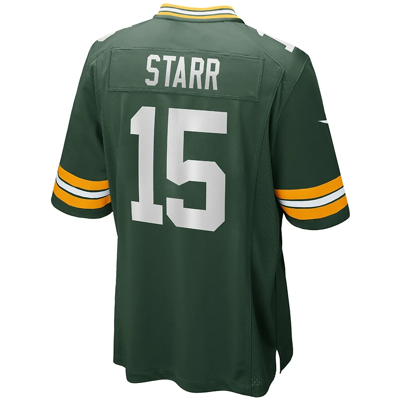 Maillot de joueur retraité Nike Bart Starr Green Bay Packers pour homme
