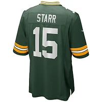 Maillot de joueur retraité Nike Bart Starr Green Bay Packers pour homme