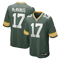 Maillot Nike Brandon McManus vert pour homme des Packers de Green Bay