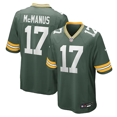 Men's Nike Brandon McManus Green Bay Packers Team Game Jersey