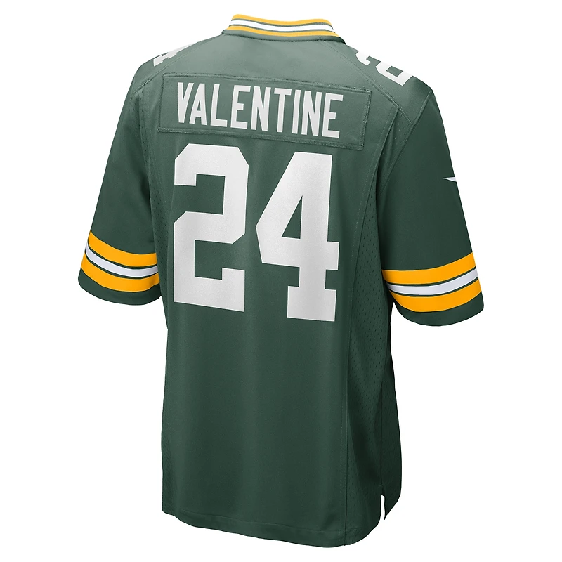 Men's Nike Carrington Valentine  Green Bay Packers Game Jersey