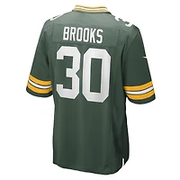 Maillot Nike Chris Brooks pour homme, vert, équipe des Green Bay Packers
