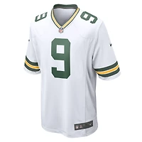 Men's Nike Christian Watson White Green Bay Packers  Game Jersey