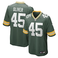 Maillot Nike Collin Oliver Green pour homme, équipe des Bay Packers