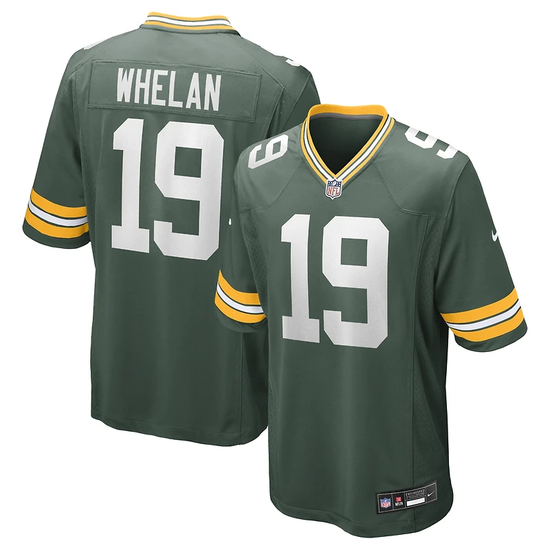 Men's Nike Daniel Whelan Green Bay Packers Game Jersey