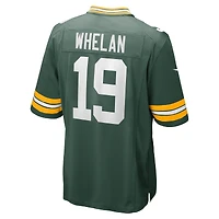 Maillot de match Nike Daniel Whelan pour homme, vert, des Packers Green Bay