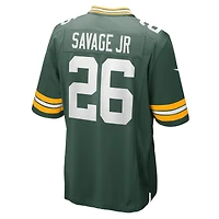 Maillot Nike Darnell Savage Jr. pour homme, vert, équipe de match des Packers Green Bay