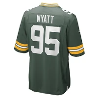 Maillot de match joueur Nike Devonte Wyatt Green Bay Packers pour homme