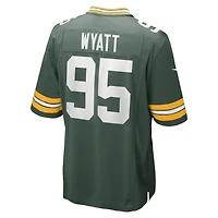 Men's Nike Devonte Wyatt Green Bay Packers Player Game Jersey