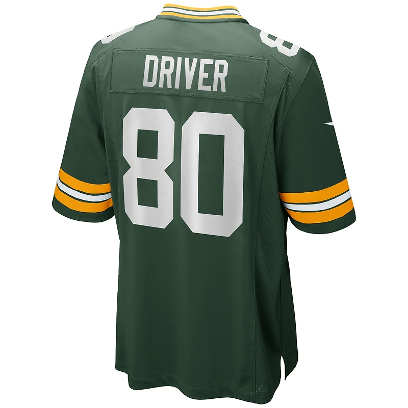 Maillot de joueur retraité Nike Donald Driver Green Bay Packers pour homme
