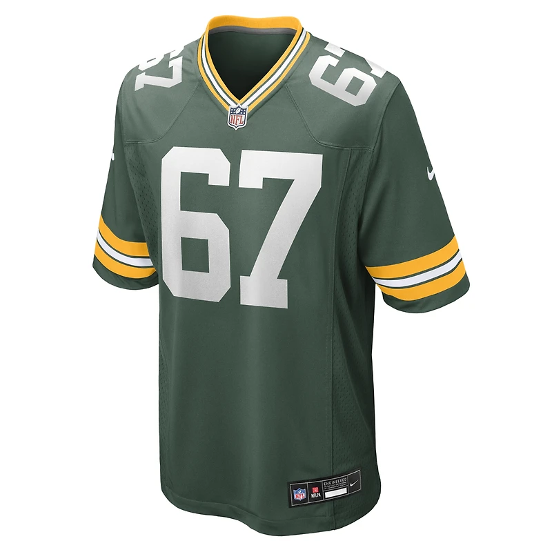 Men's Nike Donovan Jennings Green Bay Packers Team Game Jersey