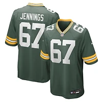 Men's Nike Donovan Jennings  Green Bay Packers Team Game Jersey