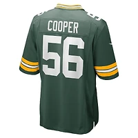 Maillot de match Nike Edgerrin Cooper pour homme, vert, Packers Green Bay